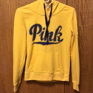 VS Pink half zip hoodie